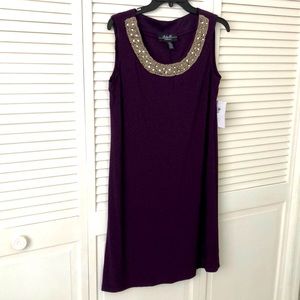 Purple formal dress